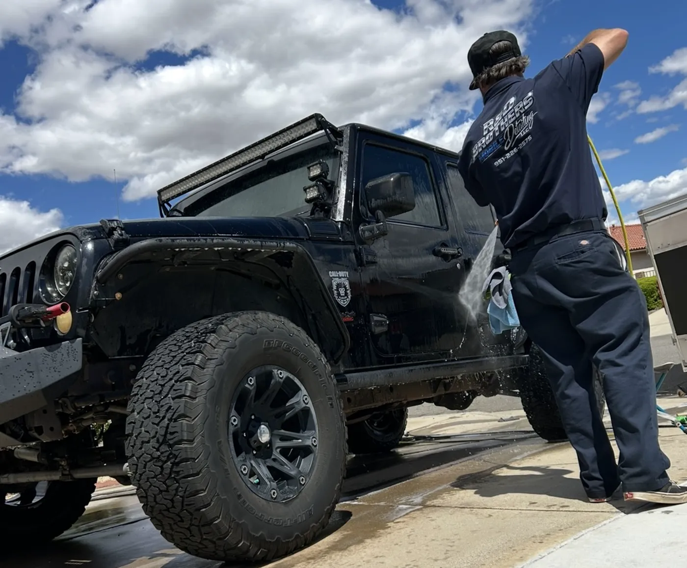 Exterior Hand Wash and Decontamination